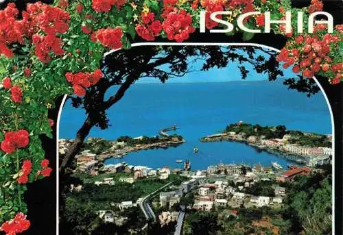 AK / Ansichtskarte  ISCHIA_Isla_IT Panorama Hafen