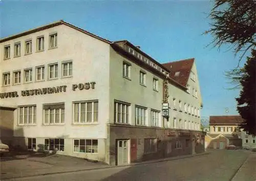 AK / Ansichtskarte  Plieningen_Stuttgart Hotel Restaurant Post