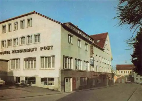 AK / Ansichtskarte  Plieningen_Stuttgart Hotel Restaurant Post