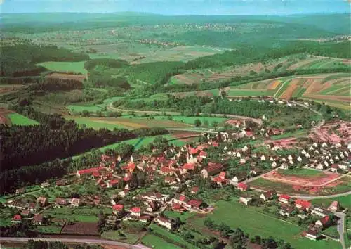 AK / Ansichtskarte  Muehlhausen-Ehingen Fliegeraufnahme