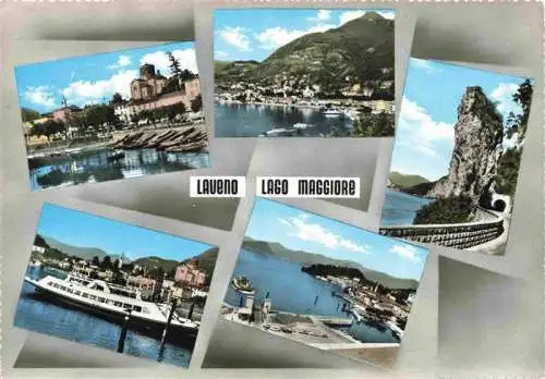 AK / Ansichtskarte 73995466 Laveno_Piemonte_IT Lago Maggiore Teilansichten 