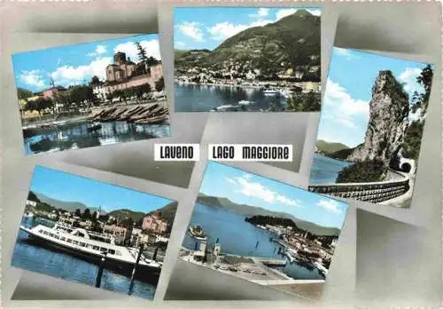 AK / Ansichtskarte  Laveno_Piemonte_IT Lago Maggiore Teilansichten 