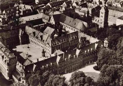 AK / Ansichtskarte  REGENSBURG Fuerstlich Thurn und Taxisches Schloss Fliegeraufnahme