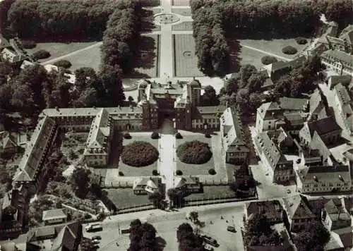 AK / Ansichtskarte  Schwetzingen_BW Schloss Fliegeraufnahme