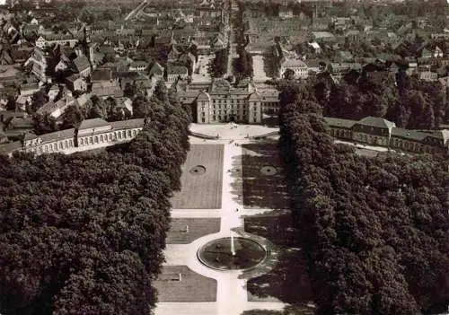 AK / Ansichtskarte  Schwetzingen_BW Schloss Fliegeraufnahme