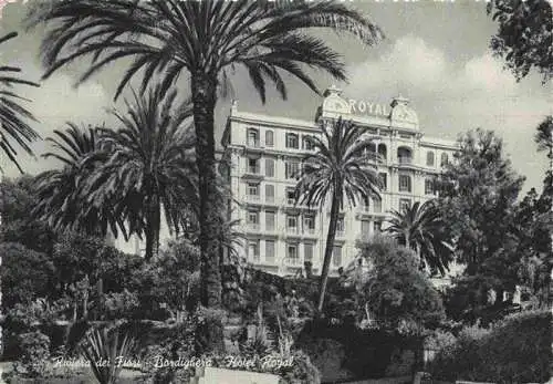 AK / Ansichtskarte  BORDIGHERA_Liguria_IT Hotel Royal