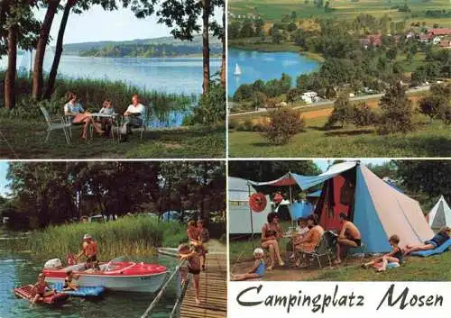 AK / Ansichtskarte  Hallwilersee_Hallwil_AG Camping Platz Mosen Teilansichten Panorama