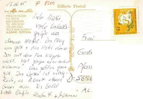 AK / Ansichtskarte  Albufeira_PT Hotel Alfa Praia da Falesia Pool