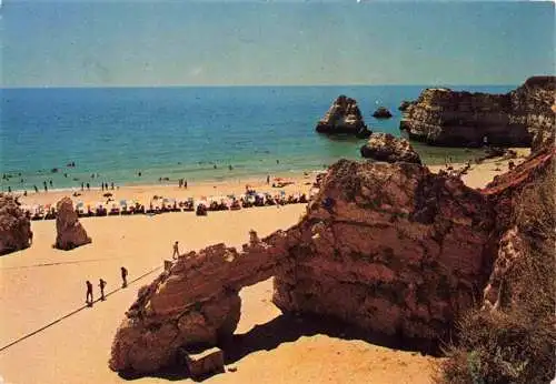 AK / Ansichtskarte  Praia_da_Rocha_PT Strandpartie