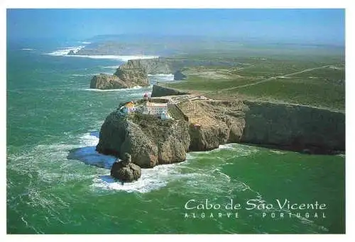 AK / Ansichtskarte 73995554 Cabo_de_Sao_Vicente_Kap_Vincent_Algarve_PT Fliegeraufnahme