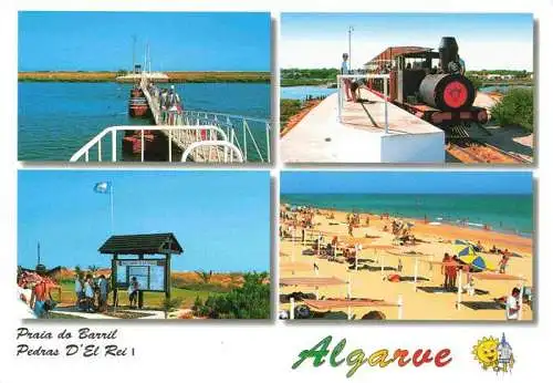 AK / Ansichtskarte 73995556 Tavira_PT Praia do Barril Pedras D'El Rei