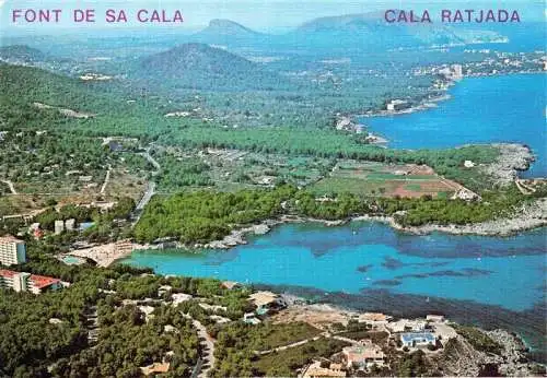 AK / Ansichtskarte  Cala_Ratjada_Balleares_Mallorca_ES Font de Sa Cala Fliegeraufnahme