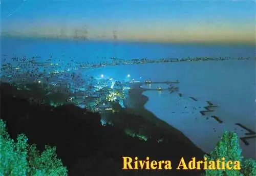 AK / Ansichtskarte 73995587 Riviera_Adriatica Panorama Notturno
