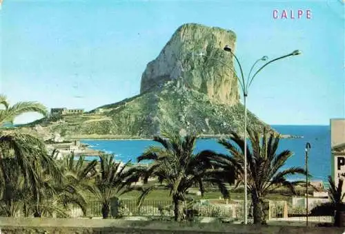 AK / Ansichtskarte  Calpe_Calp_Alicante_ES Vista del Penon de Ifach