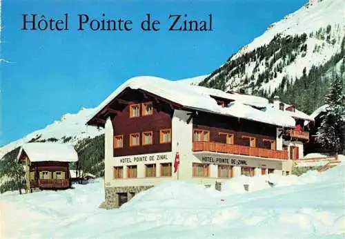 AK / Ansichtskarte  Zinal_VS Hotel de la Pointe de Zinal 