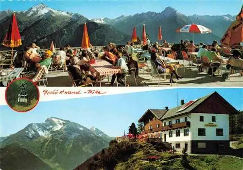 AK / Ansichtskarte  Gschoesswandhuette_Zillertal_AT Gasthaus Sonnenterrasse Alpenpanorama