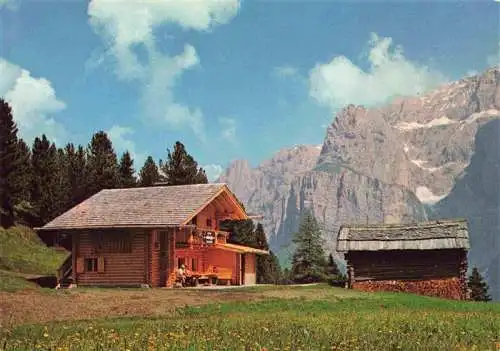 AK / Ansichtskarte  Wolkenstein_Groeden_Selva_Val_Gardena_Suedtirol_IT Vallongiahuette