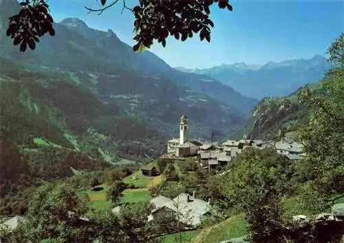 AK / Ansichtskarte  Soglio_Maloja_GR Panorama