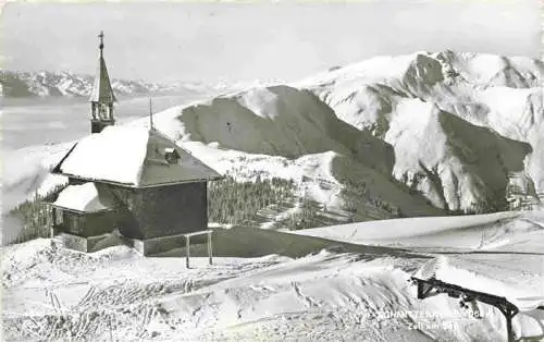 AK / Ansichtskarte  Schmittenhoehe_Zell_am_See_AT Panorama Kapelle