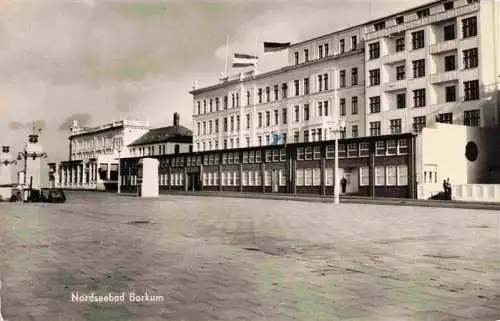 AK / Ansichtskarte  Borkum_Nordseebad Promenade Hotels