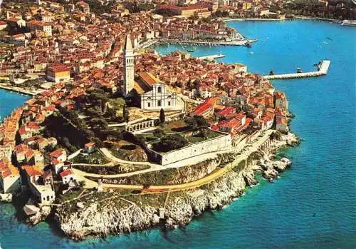 AK / Ansichtskarte  Rovinj_Rovigno_Istrien_Croatia Fliegeraufnahme