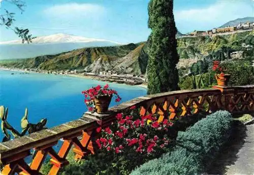 AK / Ansichtskarte 73995830 Taormina_Sicilia_IT Terrazza sul mare