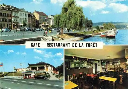 AK / Ansichtskarte 73995872 Remich_Luxembourg Cafe Restaurant de la Foret Gastraum Details