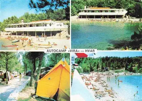 AK / Ansichtskarte  Hvar_Croatia Autocamp Vira Details