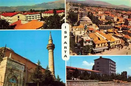 AK / Ansichtskarte  Isparta Panorama Minarett Fliegeraufnahme