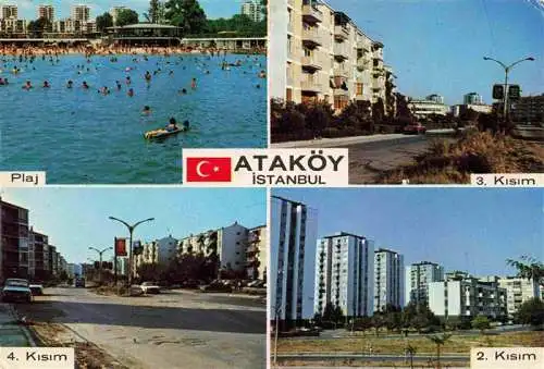 AK / Ansichtskarte  ISTANBUL_Constantinopel_TK Atakoeyden doert gueruenues