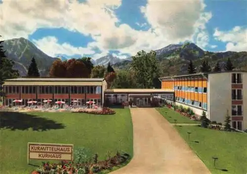 AK / Ansichtskarte  OBERSTDORF Kurmittelhaus und Kurhaus