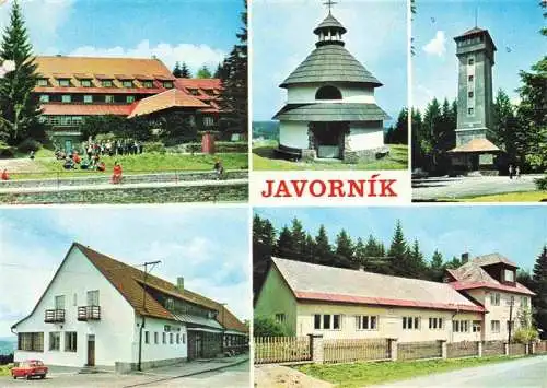 AK / Ansichtskarte 73995957 Javornik_ve_Slezsku_Jauernig_CZ Dietska zotavovna Kaplicka Rozhledna Hostinec Zotavovna Javorina