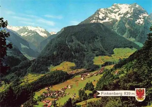 AK / Ansichtskarte  Finkenberg__Zillertal_Tirol_AT Fliegeraufnahme mit Gruenberg