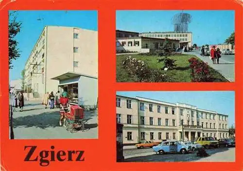 AK / Ansichtskarte  Zgierz_Lodz_PL Ulica 17 go Stycznia Szpital Wojewodzki Urzad Miejski