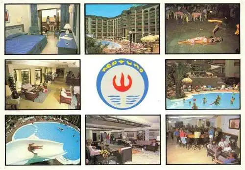 AK / Ansichtskarte  Playa_del_Ingles_Gran_Canaria_ES Hotel Neptuno Zimmer Pools Foyer Gastraeume Wasserrutsche