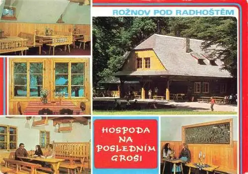 AK / Ansichtskarte 73996012 Roznov_pod_Radhostem_Rosenau_Radhost_CZ Valasske Muzeum v Prirode Hospoda Na poslednim grosi