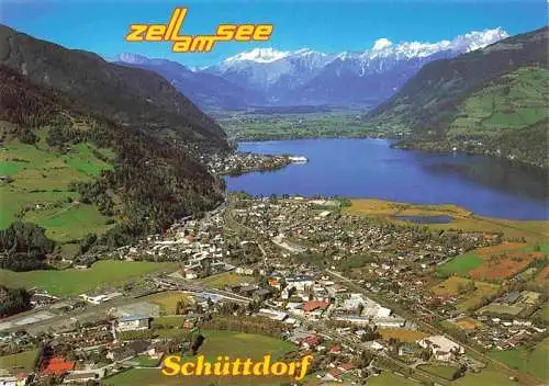 AK / Ansichtskarte  ZELL_AM_SEE_Pinzgau-Pongau_AT Schuettdorf Fliegeraufnahme