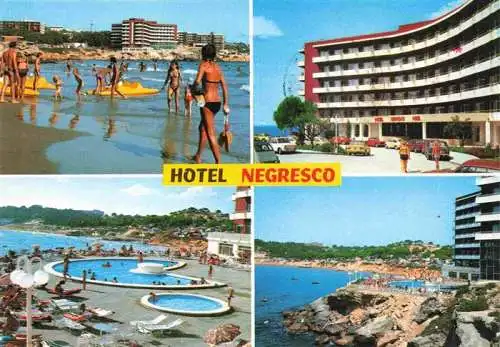 AK / Ansichtskarte  Salou_Tarragona_Costa_Dorada_ES Hotel Negresco Strand Pool