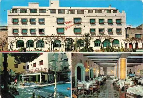 AK / Ansichtskarte 73996041 Malgrat-de-Mar_Cataluna_ES Hotel Guillem Speisesaal Pool