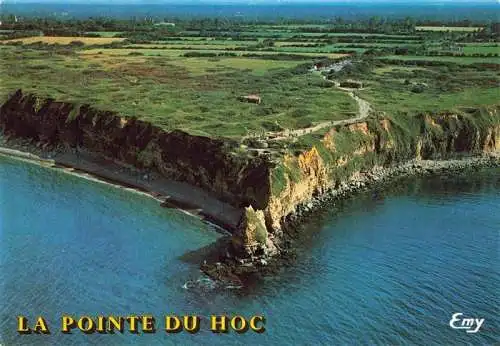 AK / Ansichtskarte  Cricqueville-en-Bessin La Pointe du Hoc Vue aerienne