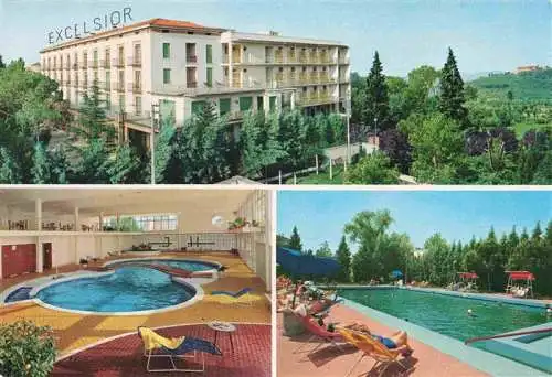 AK / Ansichtskarte 73996068 Abano_Terme_Veneto_IT Hotel Terme Excelsior e le sue piscine termali