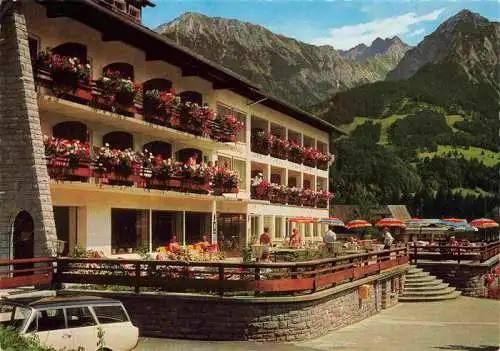 AK / Ansichtskarte  Langenwang_Fischen_Allgaeu Hotel Pension Sonnenbichl