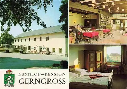 AK / Ansichtskarte 73996116 St_Magdalena_Bozen_Bolzano_Suedtirol_IT Gasthof Pension Gerngross Gastraum Zimmer