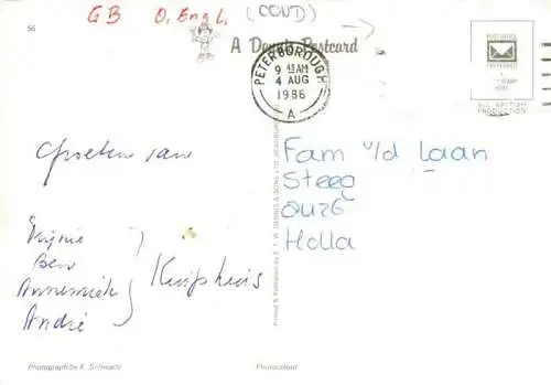 AK / Ansichtskarte  Peterborough__UK Cathedral Square