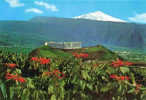 AK / Ansichtskarte 73996210 Puerto-de-la-Cruz_Tenerife_ES Hotel Las Aguilas con Teide