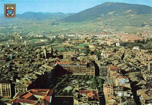 AK / Ansichtskarte 73996218 Pamplona_Navarra_ES Centro de la Ciudad Fliegeraufnahme