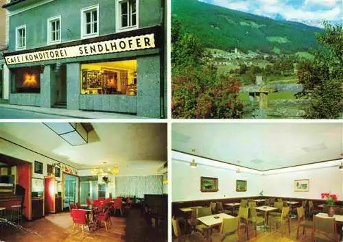 AK / Ansichtskarte  Radstadt_AT Cafe Konditorei Sendlhofer Gastraeume Panorama