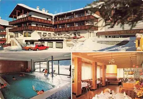 AK / Ansichtskarte  Reschen_See_Tirol Hotel Zum Mohren Hallenbad Gastraum