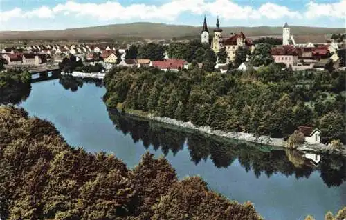 AK / Ansichtskarte  Schwarzenfeld_Oberpfalz Fliegeraufnahme