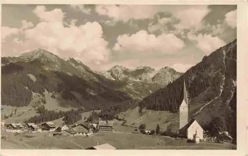 AK / Ansichtskarte  Mittelberg_Kleinwalsertal_AT mit Schafalpenkoepfe und Hammerspitze